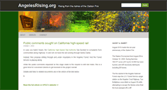 Desktop Screenshot of angelesrising.org